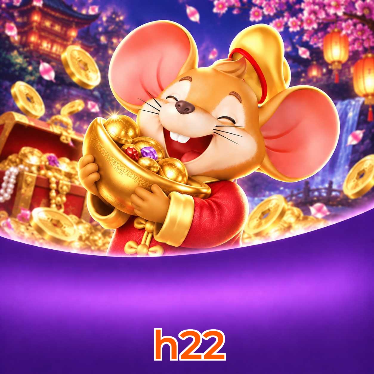 Interface de jogos na h22 incluindo Plushie Frenzy